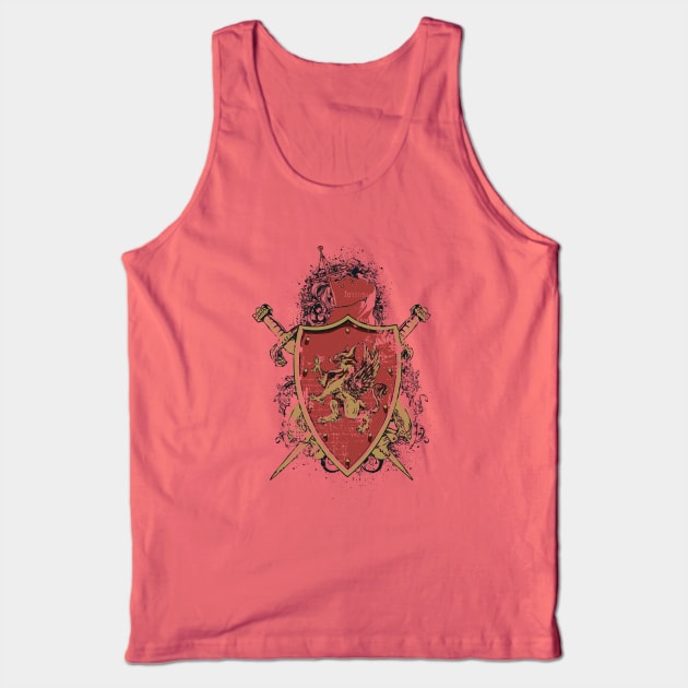 Griffin Shield Tank Top by jm2616